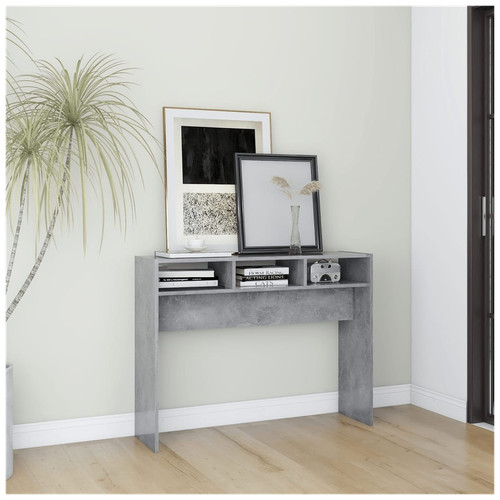 Console table concrete grey - table,