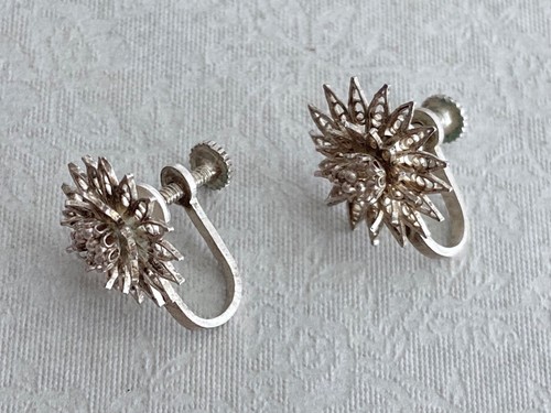 Vintage silver filigree - silver,