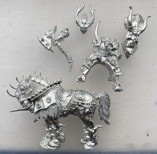 WFB The Old World Chaos Lord On Daemonic Mount, Metal