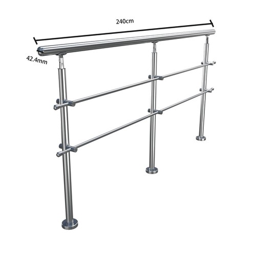 Adjustable handrail stainless - adjustable,