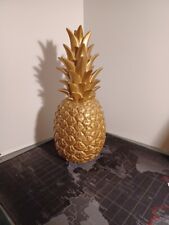 Goodnight Gold Pineapple table/bedside Lamp. LED 2 W. No power cord. Working
