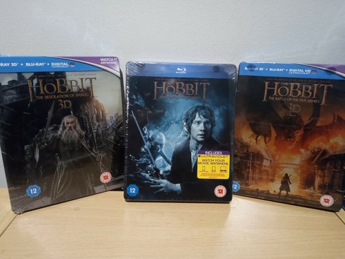 The hobbit trilogy blu - hobbit, 3d/2d