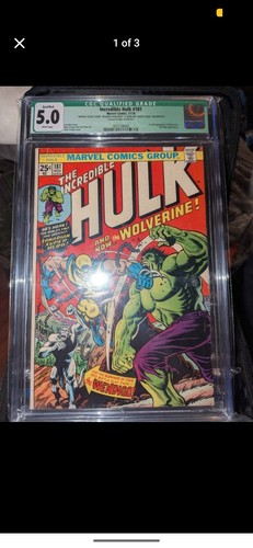 Incredible hulk 181 cgc - hulk,