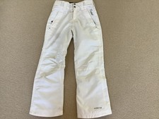 Protest White Girls Ski Salopettes 140 (10yrs)