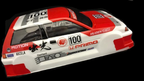 Clear body shell - clear, honda