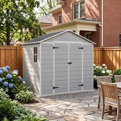 Plastic sheds outdoor garden - sheds,