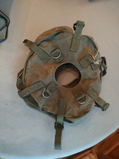 British Army 58 Pattern Canvas Cable Reel Holder Cover Clansman Telephone Cable