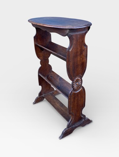 Oak book trough - trough, stand-
