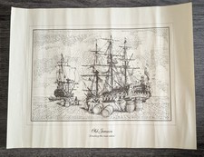 Old Jamaica Promotion Map - "Loading The Rum Nation" - Jamaica - Rare