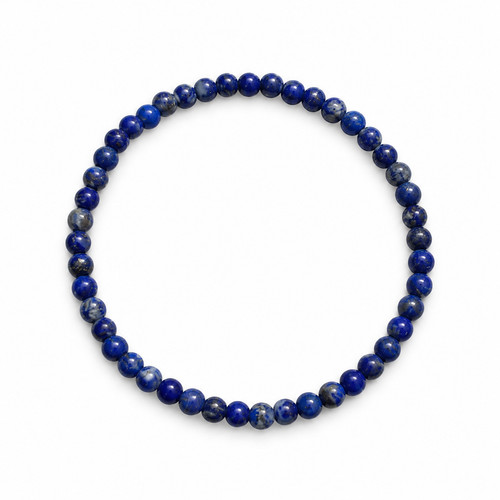 Lapis lazuli 4mm bead - lapis,