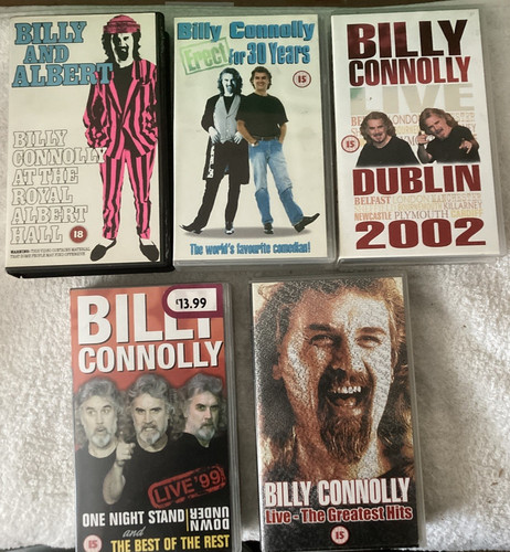 Billy connolly collection vhs - connolly,