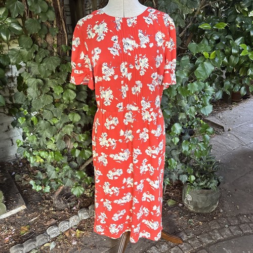 Oasis red floral - red,