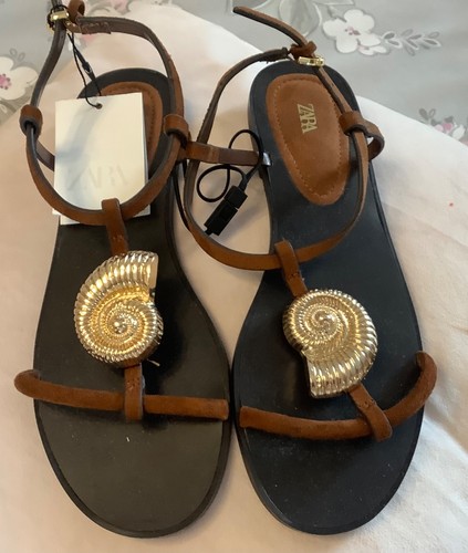 Zara brown suede - , &
