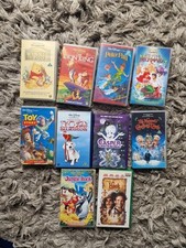 10x Vhs Disney Family Movies Classic Kids Entertainment ⭐️⭐️⭐️ 