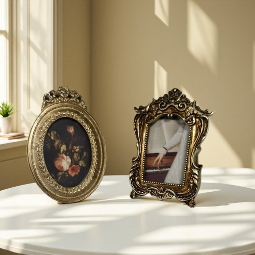 Vintage photo frame resin - frame,