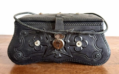 Small antique french - antique, tooled