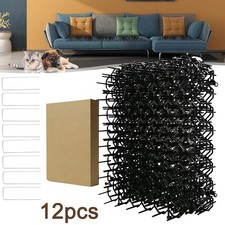 12PCS Cat Scat Mat Spike Anti