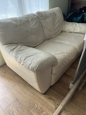 Ikea real leather - , seater
