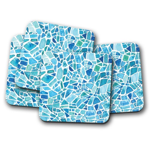 Set awesome blue - -,