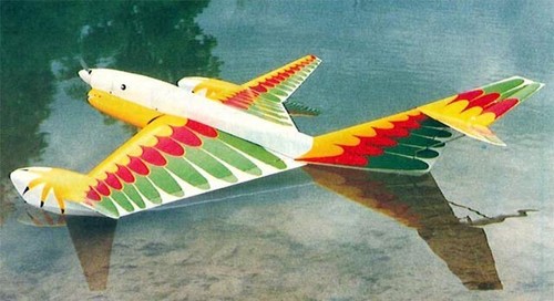Aquabird flying boat rc - flying,
