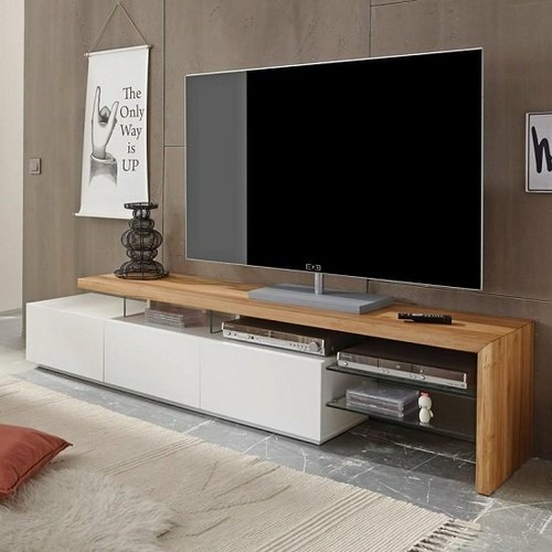 Alanis wooden stand with - wooden, tv