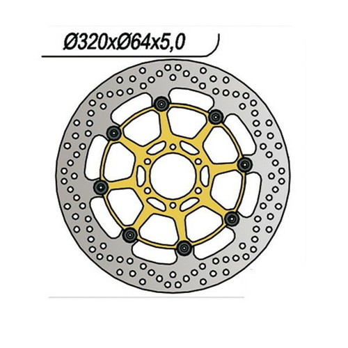 Front brake disc 1060 - front,