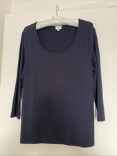 Viyella Women's Navy Top L New