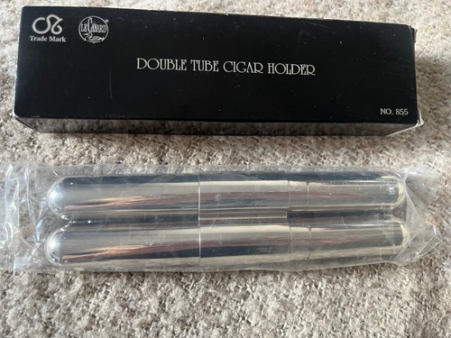 Stainless steel cigar tube - steel,
