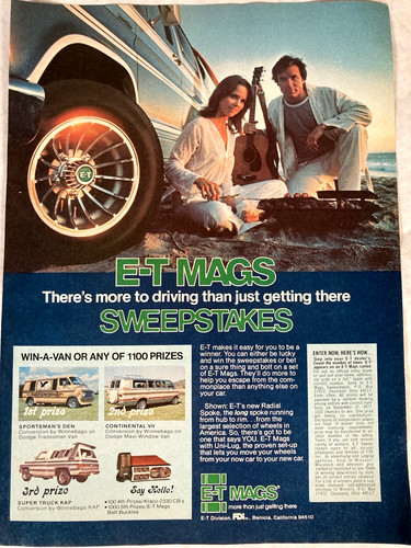 1977 mag rims wheels - ,