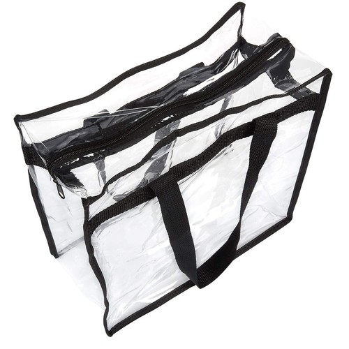 Pvc clear tote bag piece - tote, 2