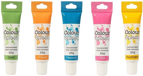 Edible food colouring - colouring, splash