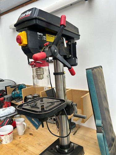 Clarke metalworker bench - metalworker, drill