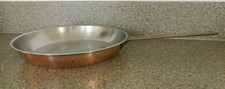 VINTAGE LARGE FRENCH COPPER FRY PAN