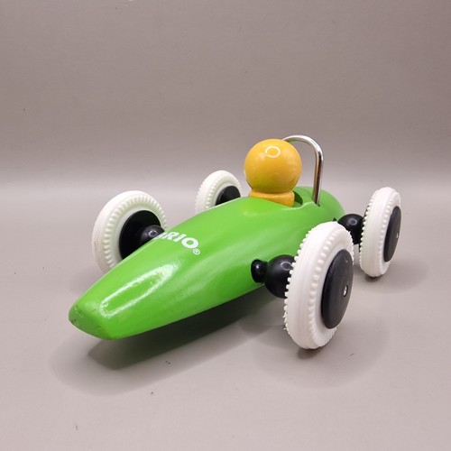 Brio wooden push along green - wooden,