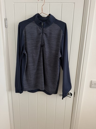 Navy quarter zip greg - navy,