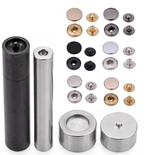 Press studs kit with hand - studs,