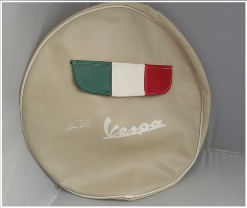 Vespa spare wheel cover - vespa,