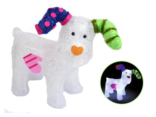 The snowman 31cm acrylic - snowman,