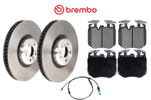 Brembo front brake discs pads - brake,