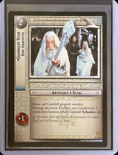 Lotr tcg gandalf staff - staff,