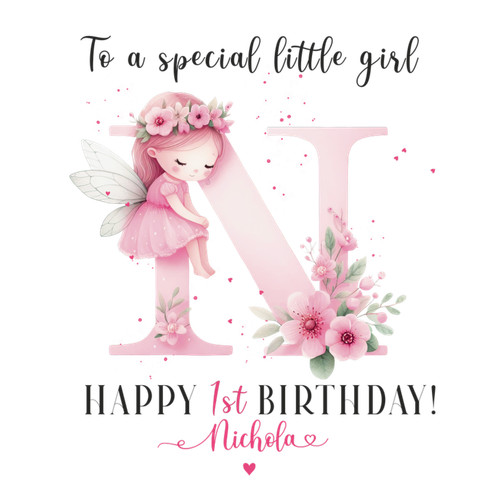 Personalised birthday card - personalised,