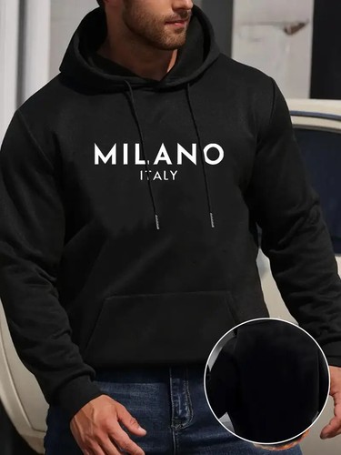 Milano italy hoodie mens - milano,