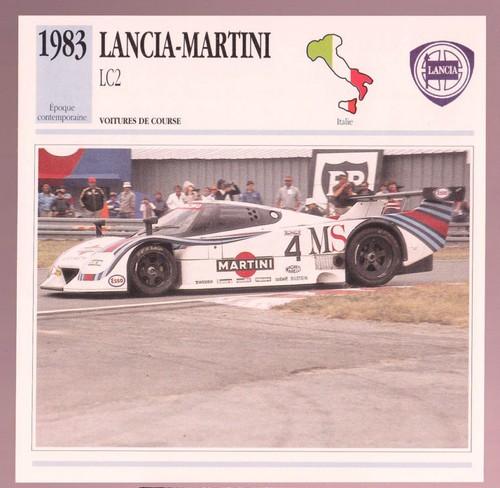 1983 lancia martini lc2 - 1983, lc-2