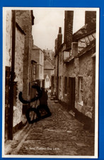 RP POSTCARD PUDDEN BAG LANE ST IVES CORNWALL NR LELANT CARBIS BAY HAYLE
