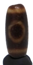 Rare Ancient One Eye Dzi Agate Bead – Tibetan Chung Amulet Jewelry