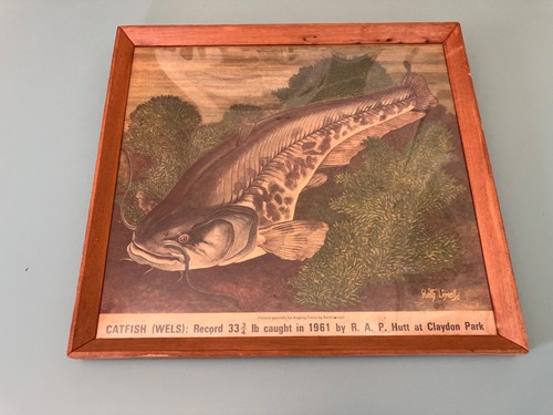 Framed keith linsell - keith, angling