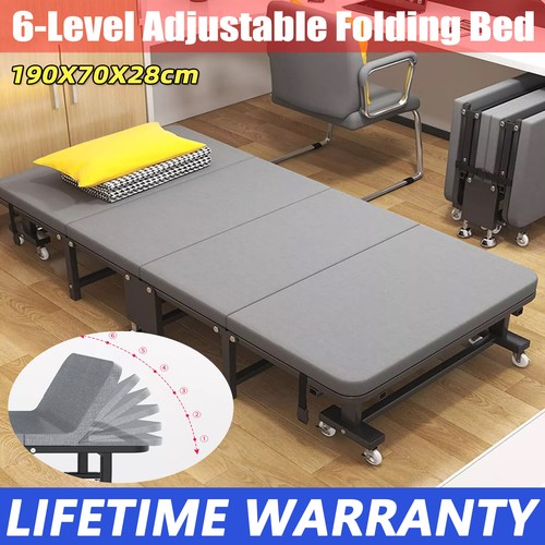 Single foldable folding bed - single, &