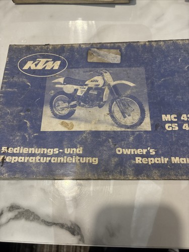 Ktm mc420 gs420 - ktm, mc420&gs420