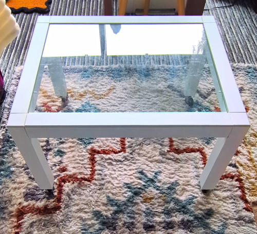 Square coffee table - square,