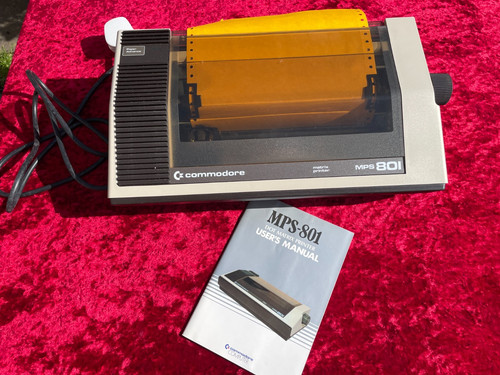 Commodore mps 801 dot - commodore,
